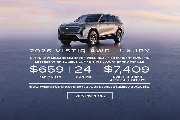 2026 VISTIQ AWD LUXURY. Ultra-low milege lease for well-qualified current owners/lessees of an el...